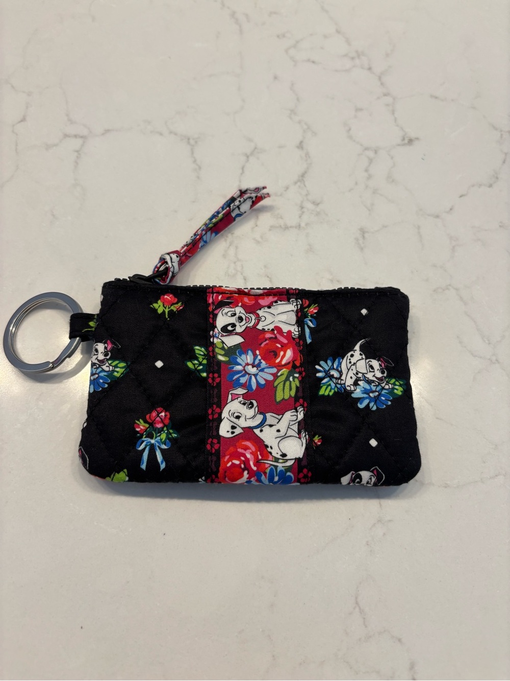 Vera Bradley- xDisney- 101 Dalmatians ID/Card Holder-Zippered Pouch